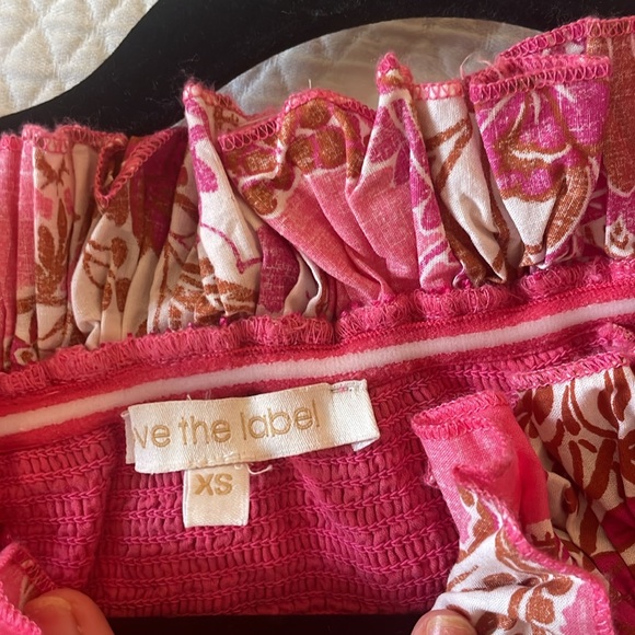 Love the Label floral mini dress - Picture 3 of 3